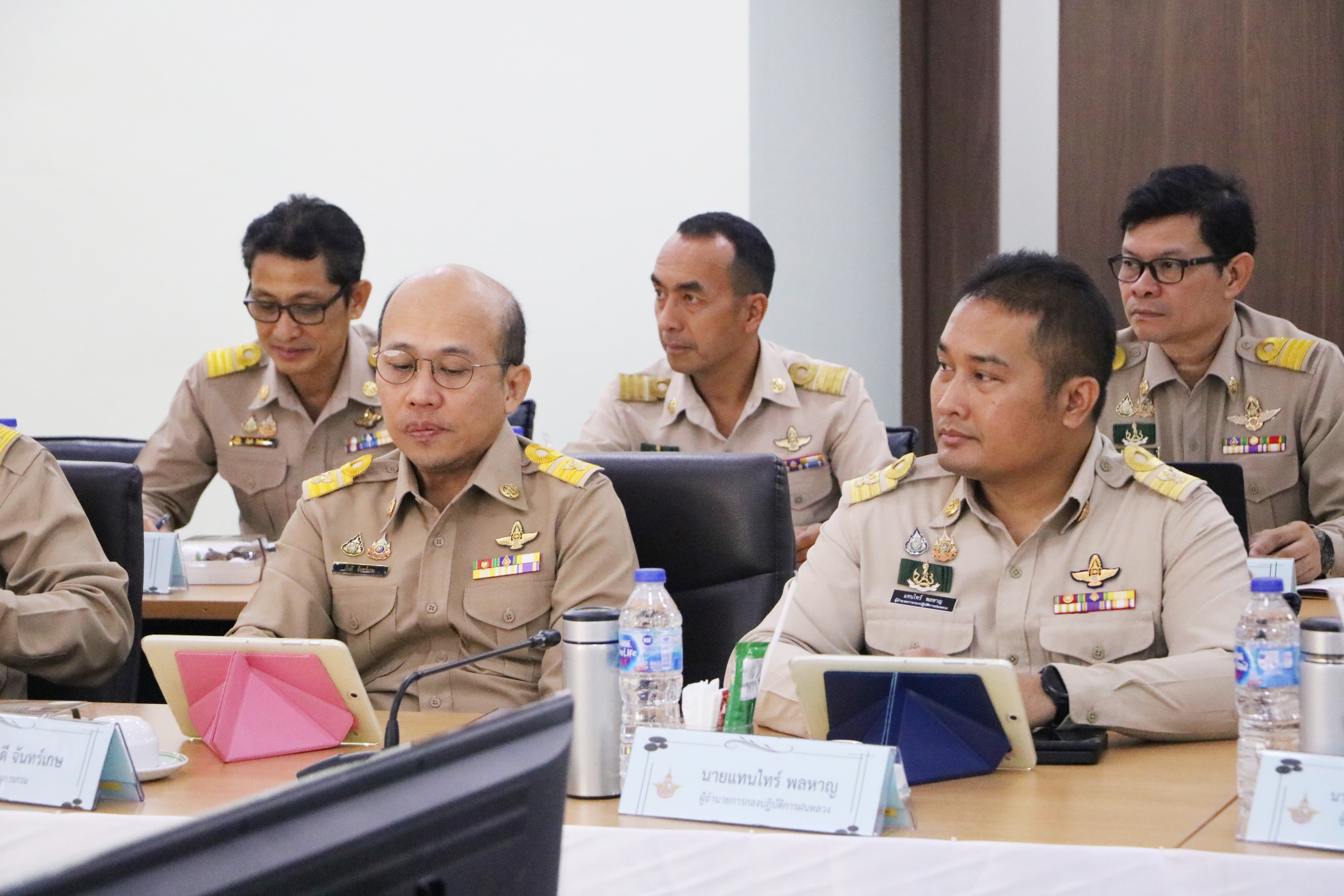 title - ส.ป.ก. ร่วมการประชุมสัญจรภายใต้การกำกับดูแลของรองปลัดกระทรวงเกษตรและสหกรณ์